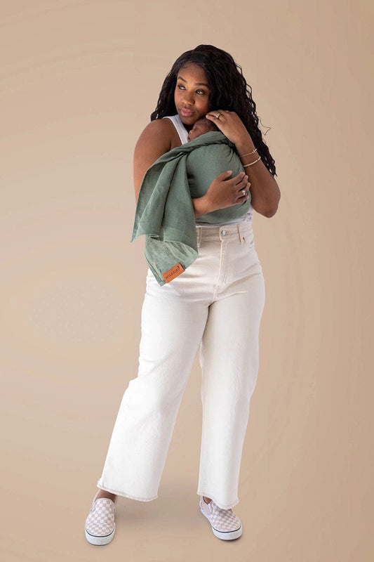 WildBird Linen Ring Sling, Standard (74") - Acadian / Gold - RS-LTC-Acadian-74G