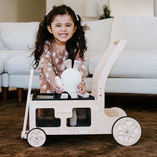 Wonderfold Step By Step Wagon Walker - WTSBS-TAN