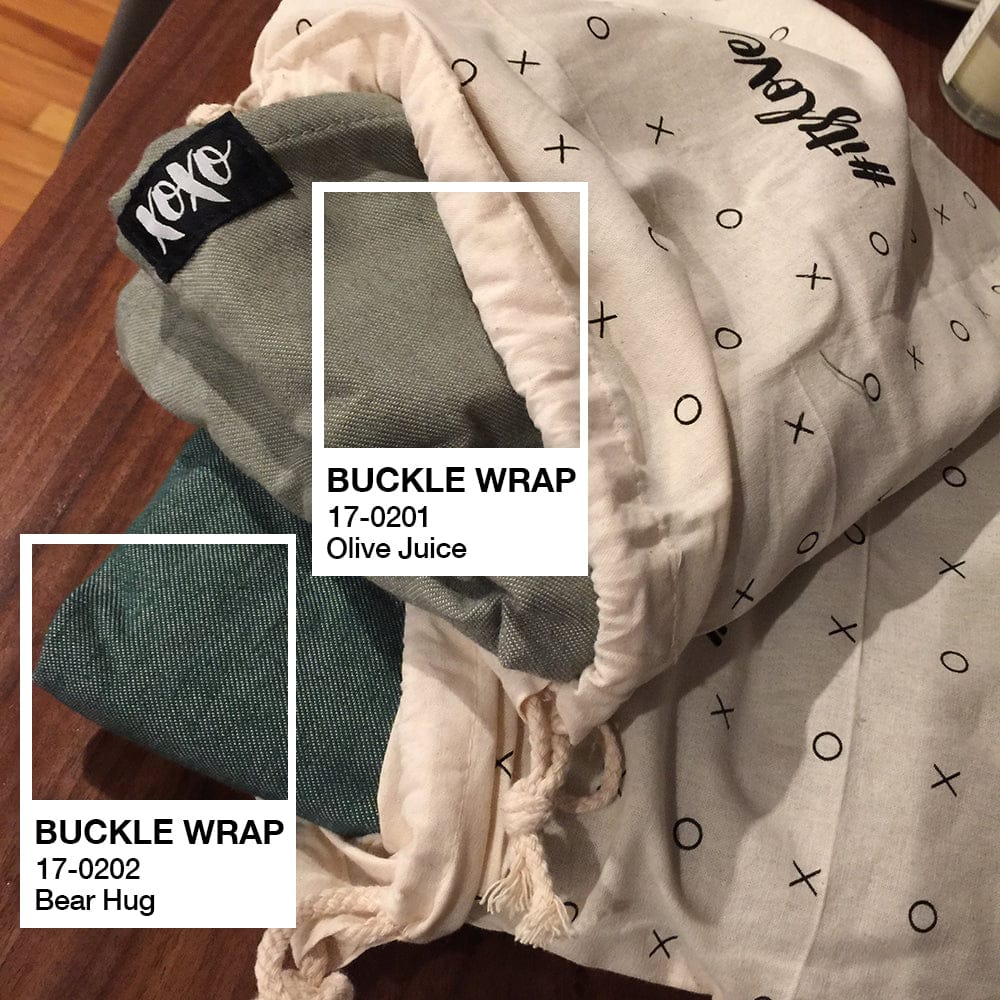 XOXO Buckle Wrap Baby Carrier, Eco2 Collection - Bear Hug