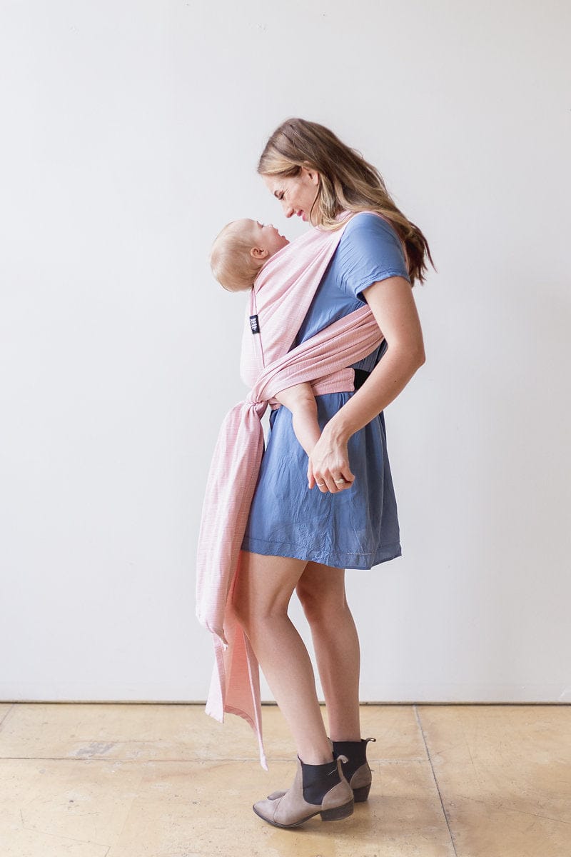 XOXO Buckle Wrap Baby Carrier, Repreve Collection - It's a Boy Pink - BW1-REPI