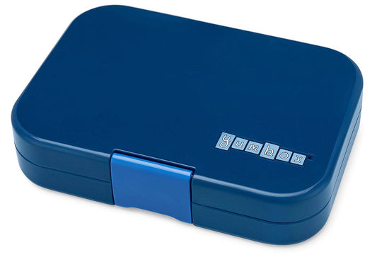 Yumbox Leakproof Bento Lunchbox, Panino - Monte Carlo Blue / Race Cars - MBII202303C