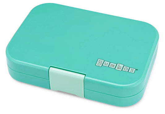 Yumbox Leakproof Bento Lunchbox, Panino - Tropical Aqua / Panther - TAII202303N