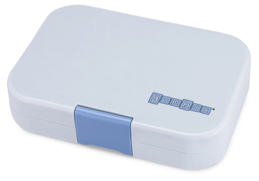 Yumbox Original Leakproof Bento Lunchbox, 6 Compartment - Hazy Gray / Paris Tray - HGI202303P