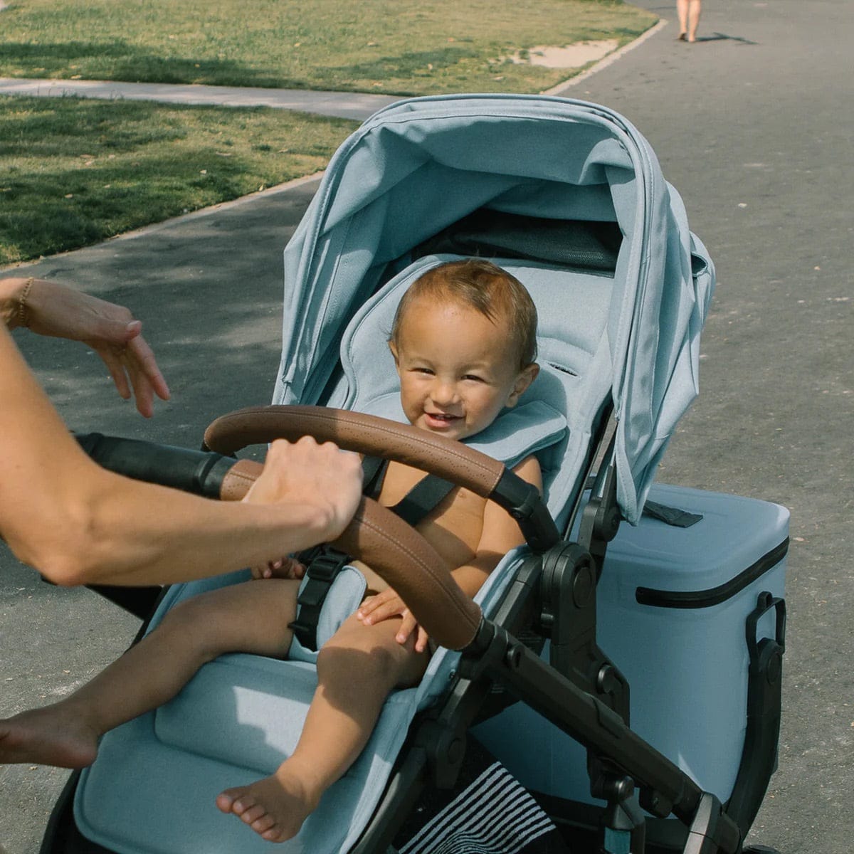 Veer Switch&Roll Luxe Single-to-Double Stroller Bundle with Leather Kit - BUN-SNR-LEA