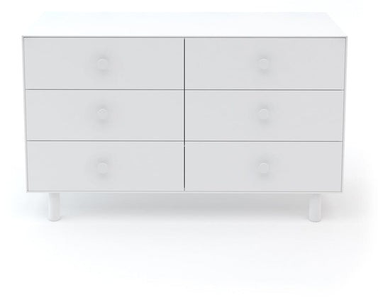 Oeuf 6 Drawer Dresser - Classic - White