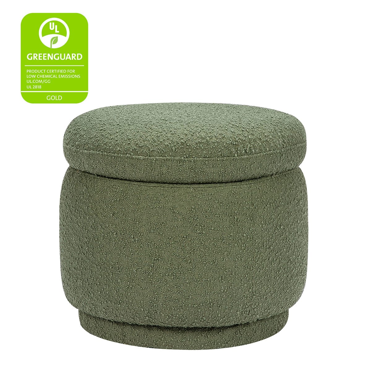 Babyletto Enoki Storage Ottoman - Olive Boucle - M22985OB