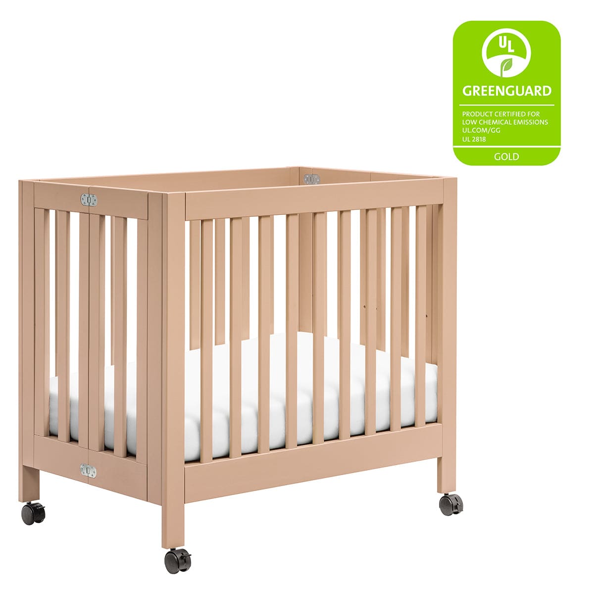Babyletto Origami Mini Crib - Canyon - M6698CYN