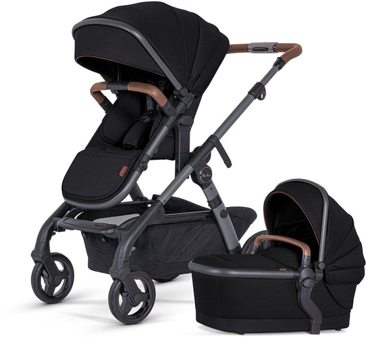 Silver Cross Wave 3 Complete Single-to-Double Stroller - Licorice - SX2322-LCUC