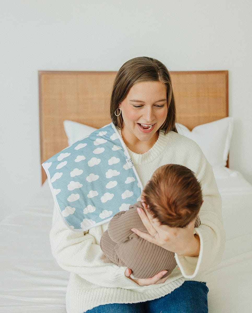 Copper Pearl Premium Burp Cloths, 3 Pack - Farmstead