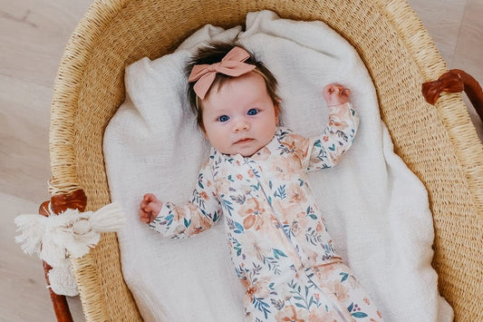 Copper Pearl Zip-up Footie, Autumn (12-18M) - X003QERJ75