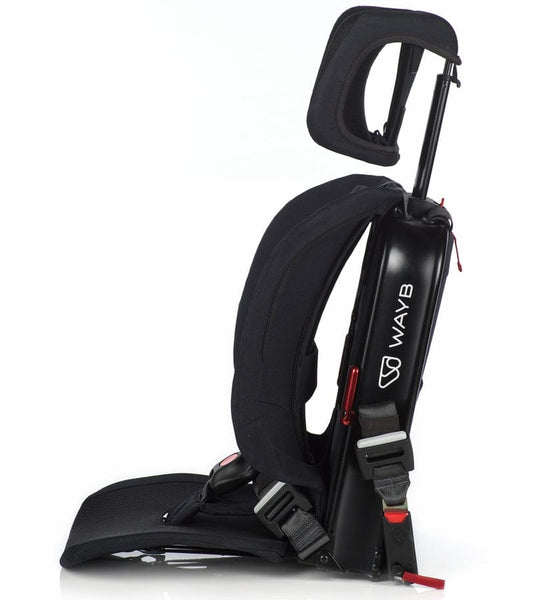 WAYB Pico Forward Facing Travel Car Seat + Essentials Bundle - Midnight / Onyx - CSTPI-MS-002-ESSENTIALS