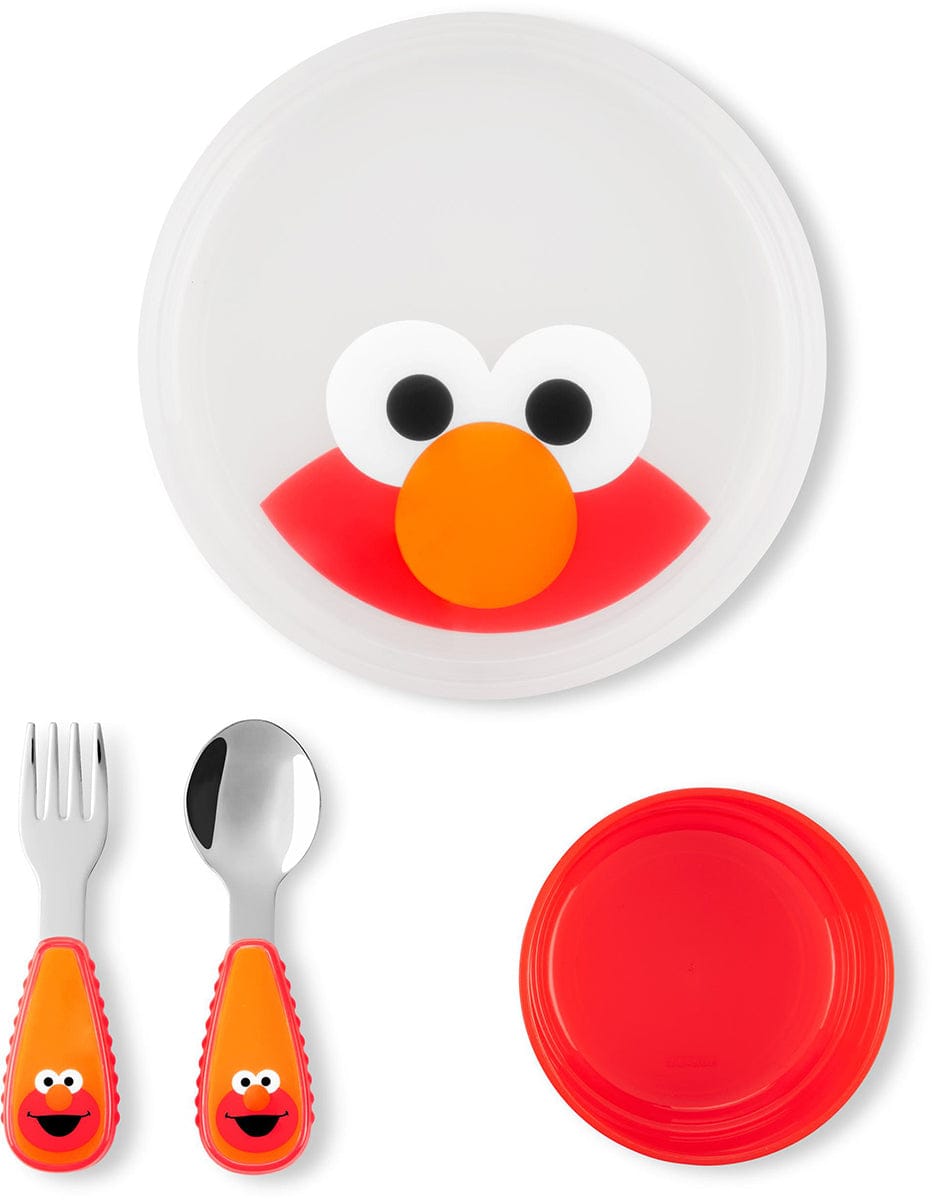 Skip Hop Toddler Sesame Street Mealtime Set - Elmo - 9Q777010