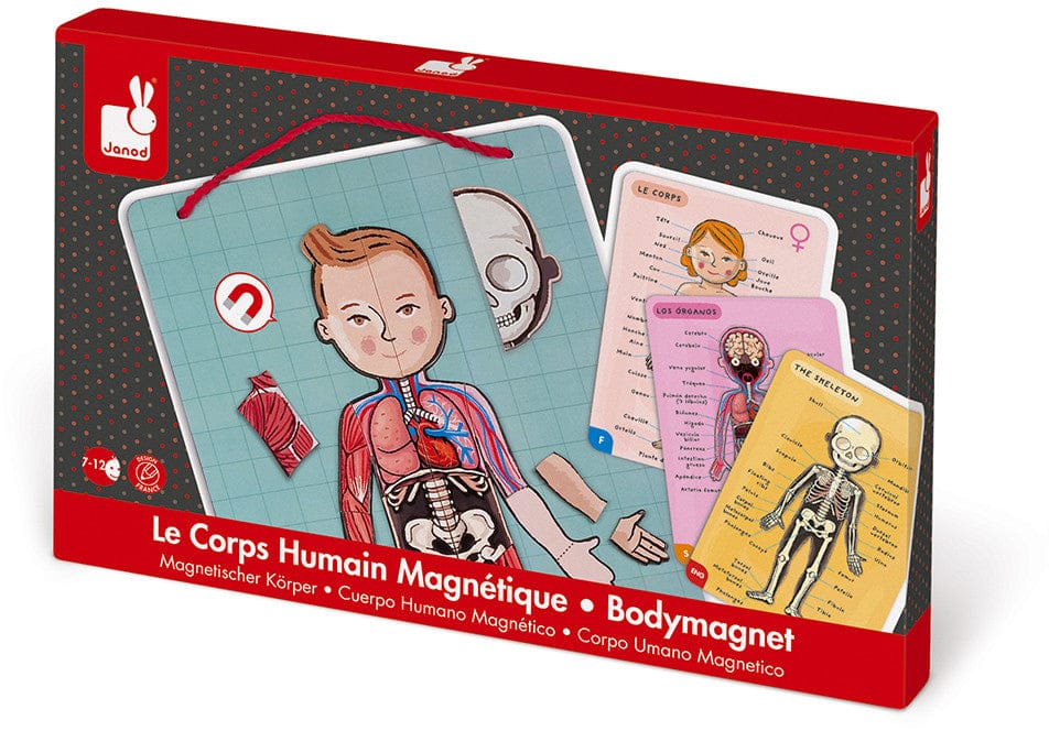 Janod Game - BodyMagnet in 12 Languages - J05491