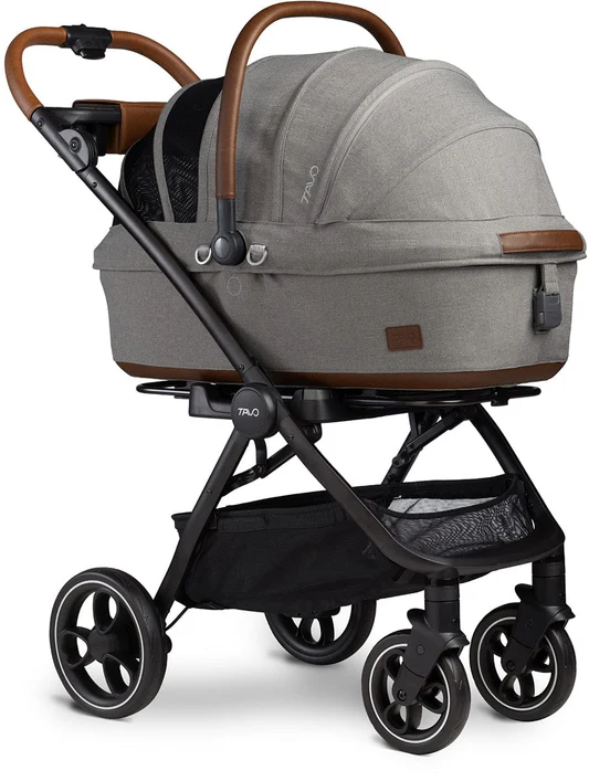 Tavo Pets Maeve + Roscoe 3-IN-1 Pet Protection System, Medium Rigid - Merle - Z2TS001MRLCOG000