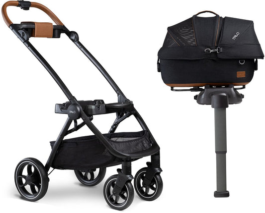 Tavo Pets Maeve + Roscoe 3-IN-1 Pet Protection System, Small Flex - Onyx - Z2TS003ONXCOG000