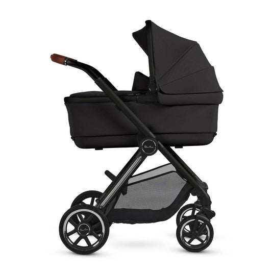 Silver Cross Reef 2 Stroller + Folding Bassinet Bundle - Nocturne - SX2312-NTUC-SX2311-NTUC