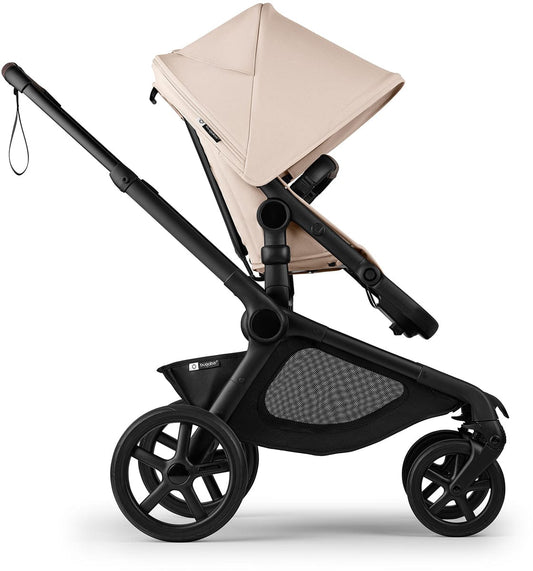 Bugaboo Kangaroo Complete Single-to-Double Stroller - Black / Desert Taupe / Desert Taupe - 100280028