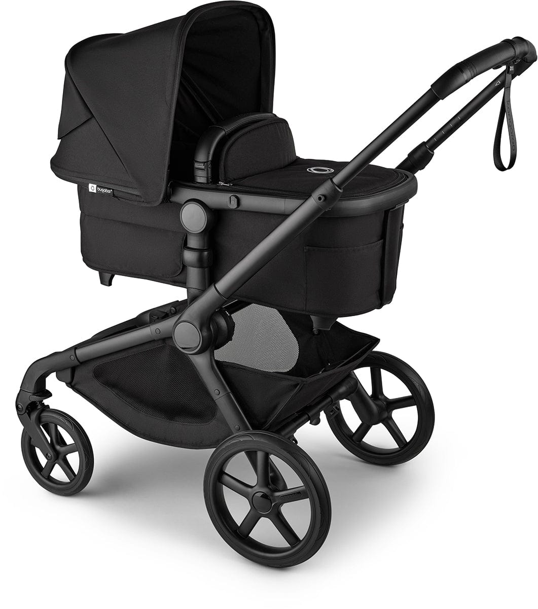 Bugaboo Kangaroo Double Stroller Bundle - Black / Midnight Black / Misty White