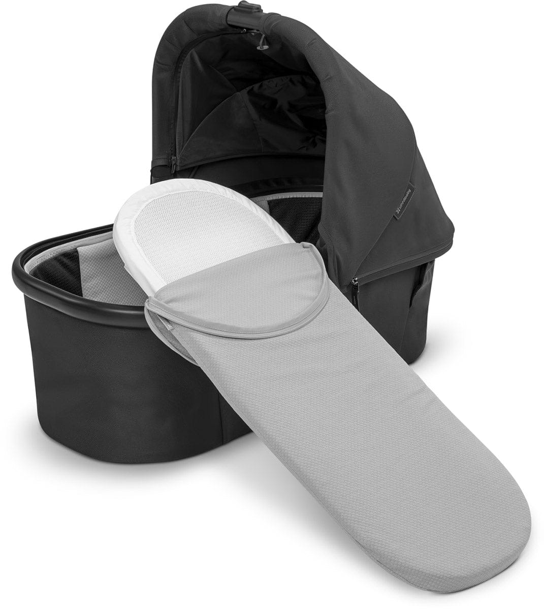 UPPAbaby Mattress Cover for Bassinet - Light Grey - 0902-BMC-WW-LGR