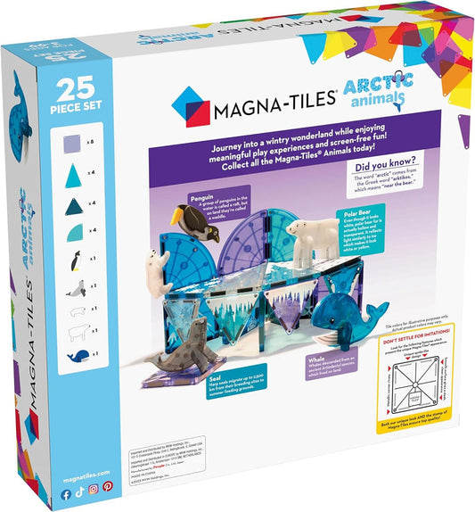 Magna-Tiles Arctic Animals, 25-Piece Set - 21125