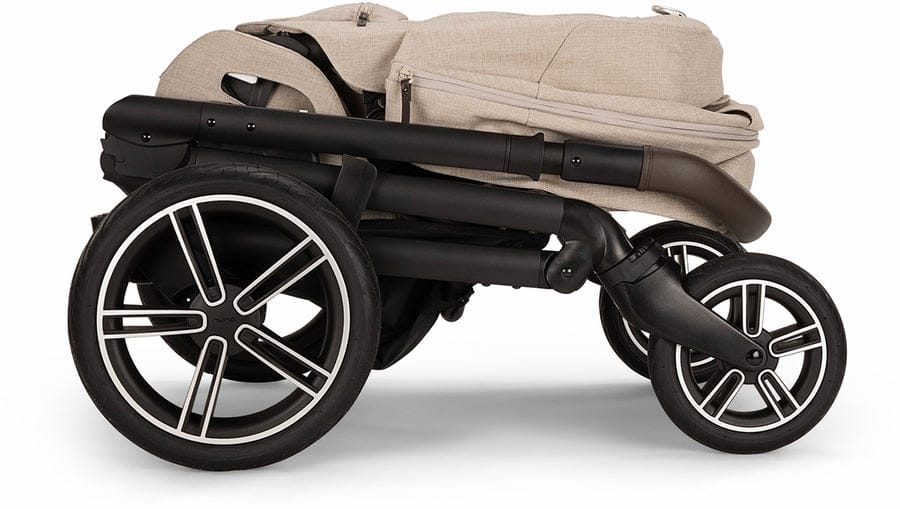 Nuna MIXX Next with Magnetic Buckle + PIPA Aire RX Travel System Bundle - Biscotti / Biscotti - ST13453BIS-CF18508600BIS