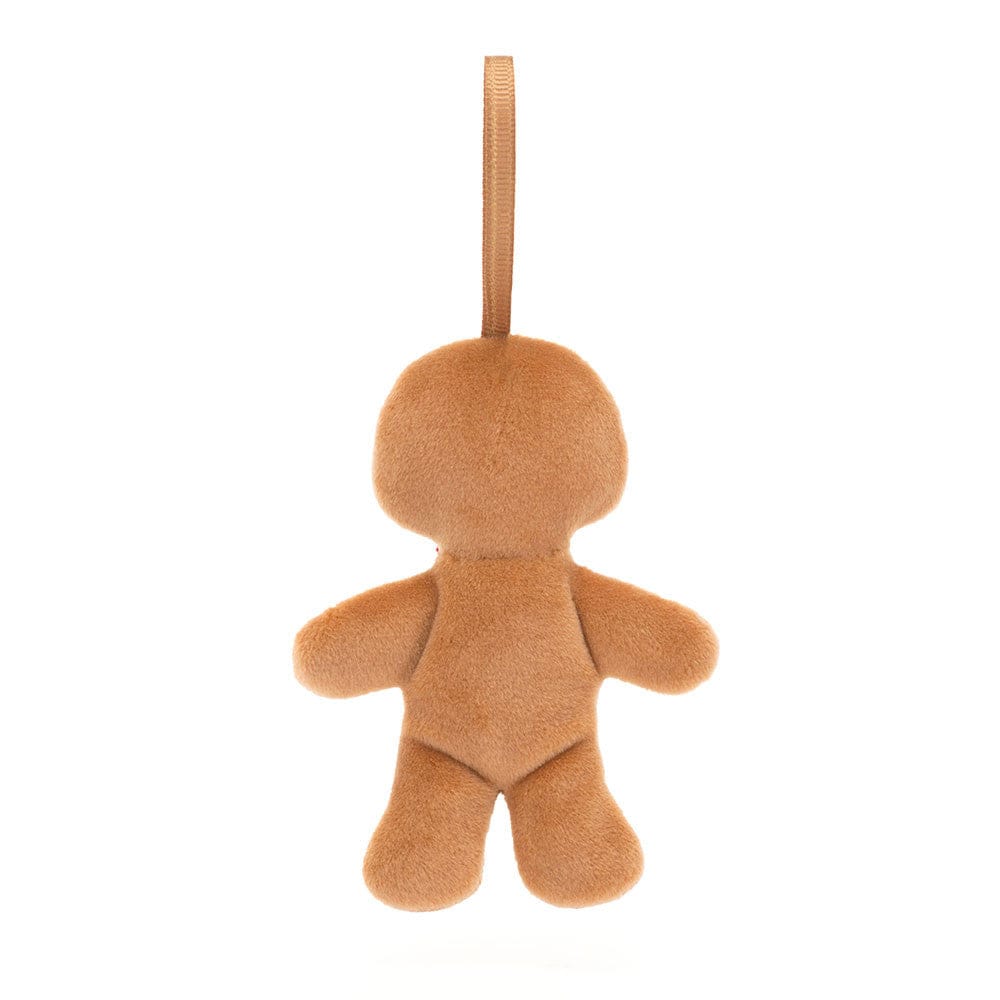 Jellycat Festive Folly Gingerbread Fred Ornament, 3" - FFH6GM