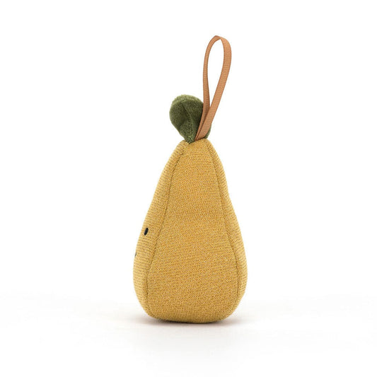 Jellycat Festive Folly Pear Ornament, 3" - FFH6PEAR