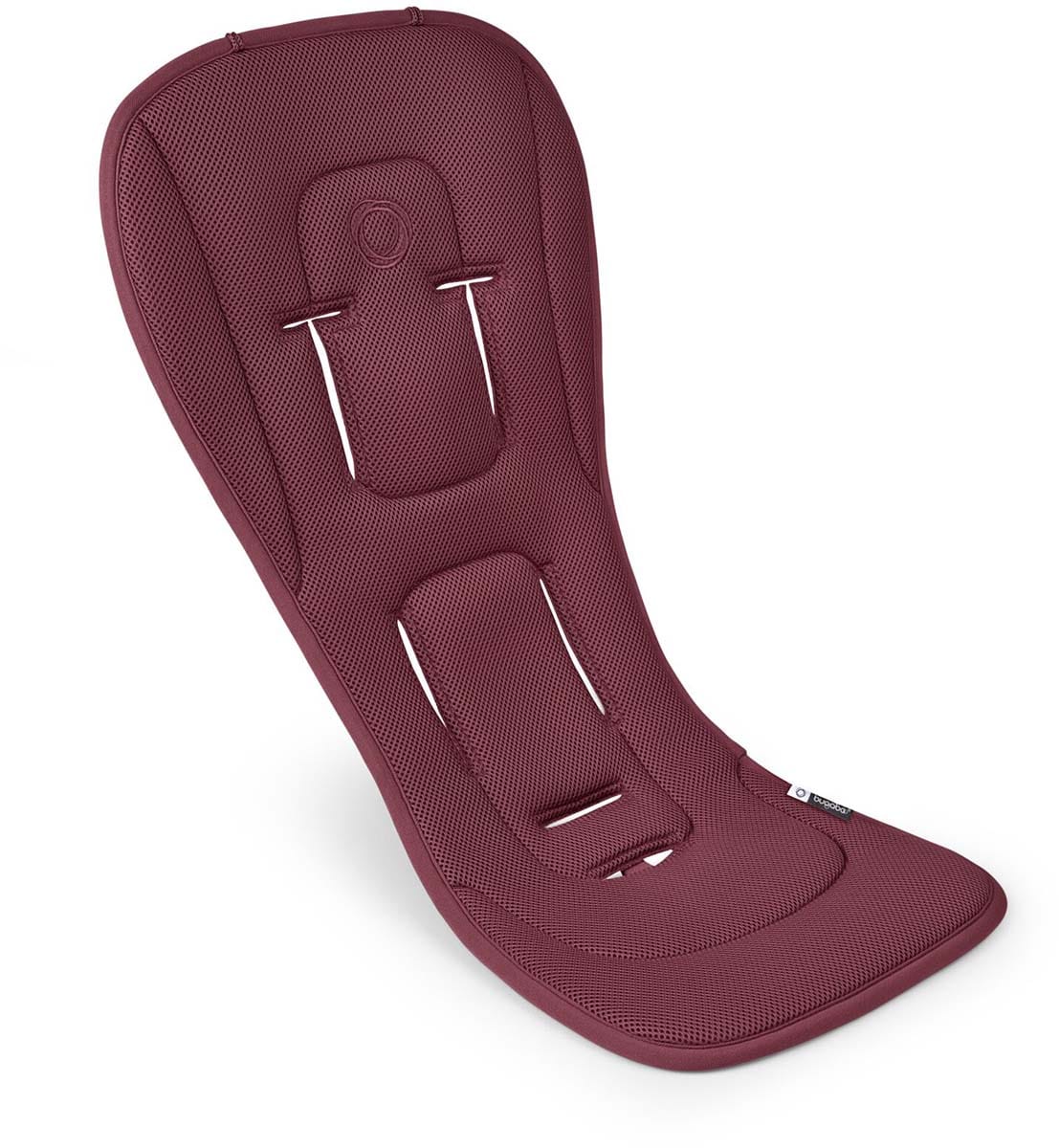 Bugaboo Dual Comfort Seat Liner - Dark Cherry