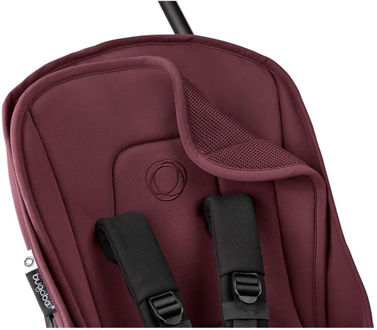 Bugaboo Dual Comfort Seat Liner - Dark Cherry