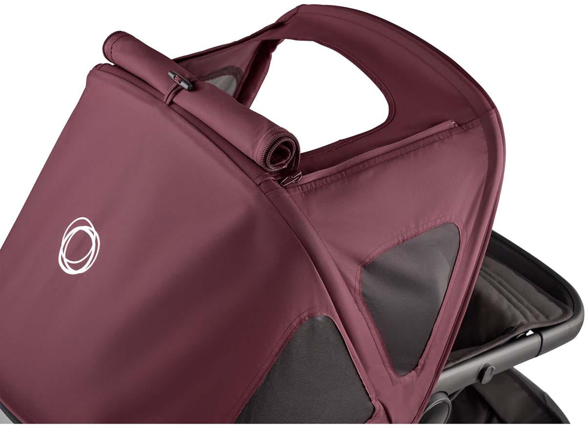 Bugaboo Kangaroo/Fox 5/Cameleon 3/Lynx Breezy Sun Canopy - Dark Cherry - 100221031