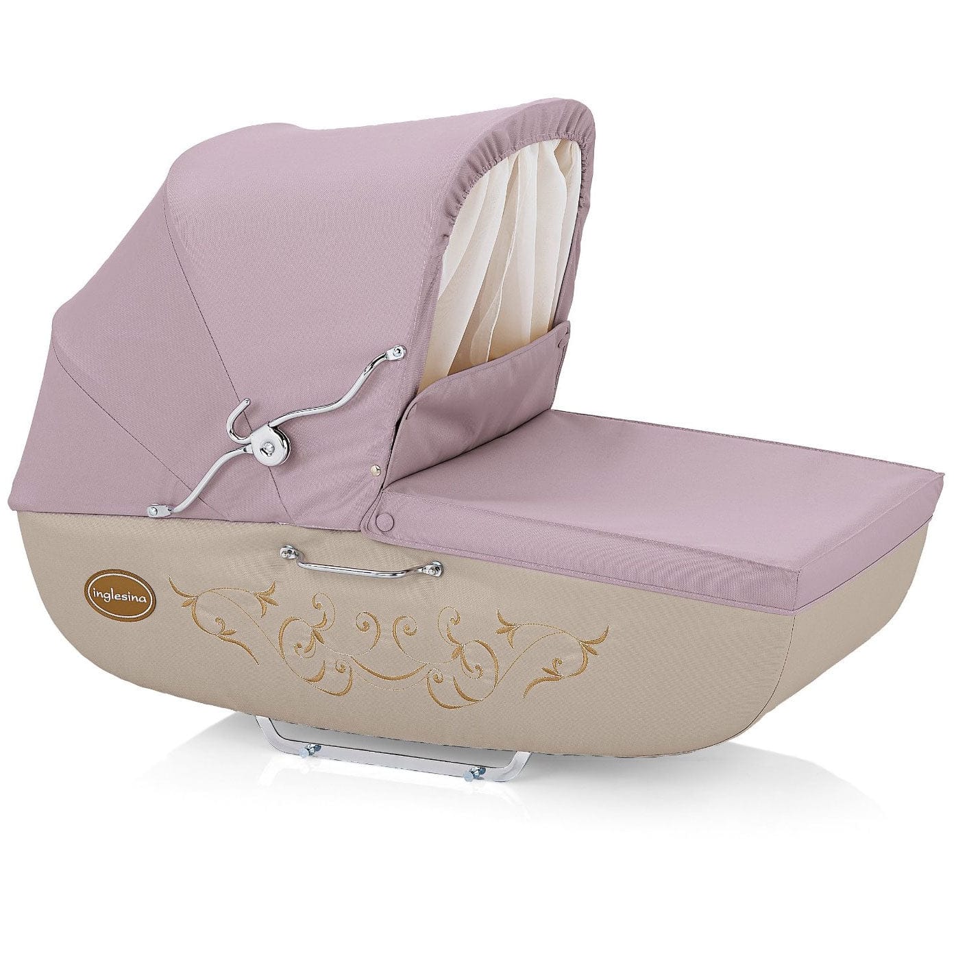 Inglesina Classica Bassinet with Diaper Bag - Pink - AB06C0CMLUS