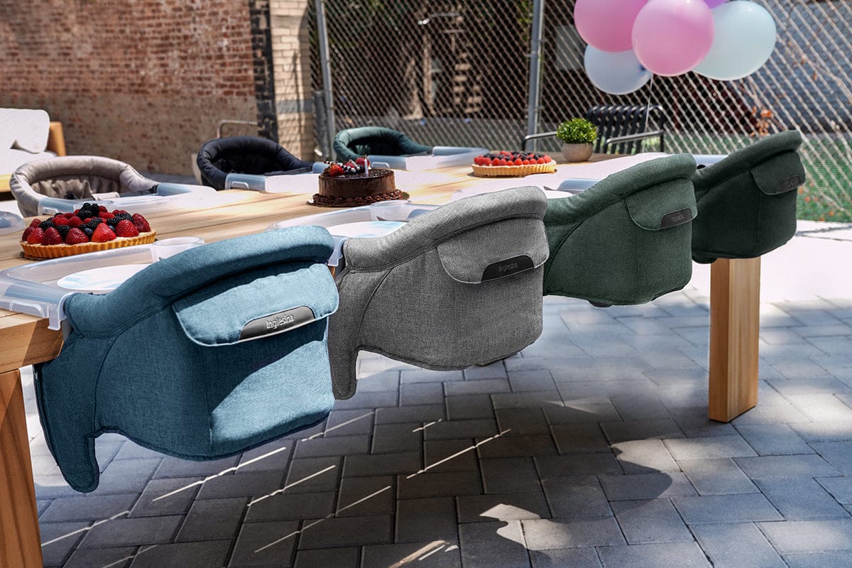 Inglesina Fast Table Chair - Stone Gray Melange - AY90M6STGUS