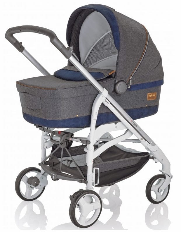 Inglesina Trilogy Stroller & Bassinet - Jeans - INGTRISTBS-JEAN