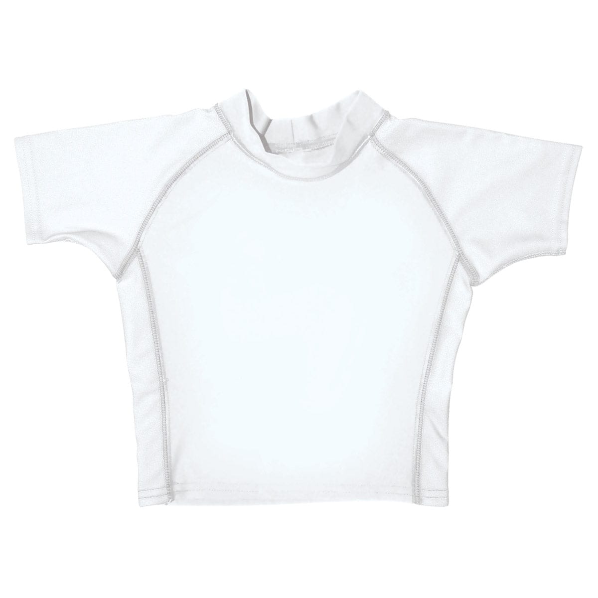 iPlay Short Sleeve Rashguard - White - Small (6mo) - 1299