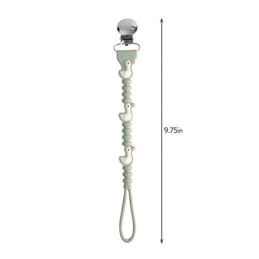 Itzy Ritzy Paci Strap Plus - Goose - Image 5
