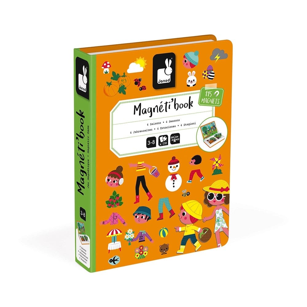 Janod MagnetiBook - 4 Seasons - J02721