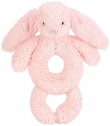 Jelly Bashful Bunny Grabber in Pink, 7" - PB4GR