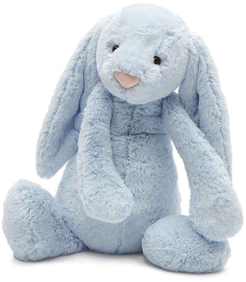 Jellycat Bashful Bunny Baby Blue, 15" - BAL2BB