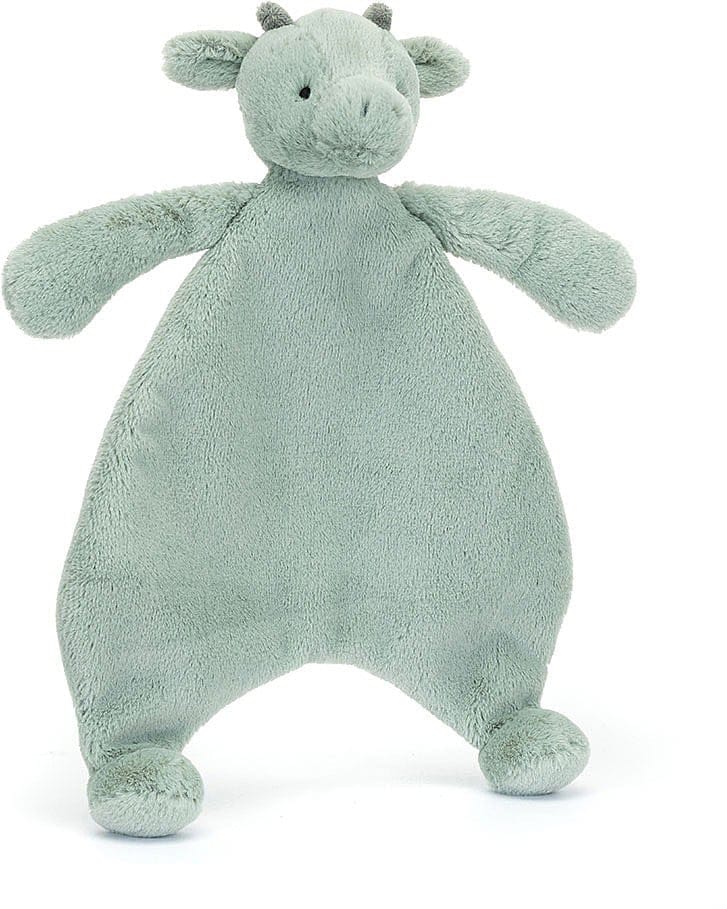 Jellycat Bashful Dragon Comforter, 11" - CMF4BDR