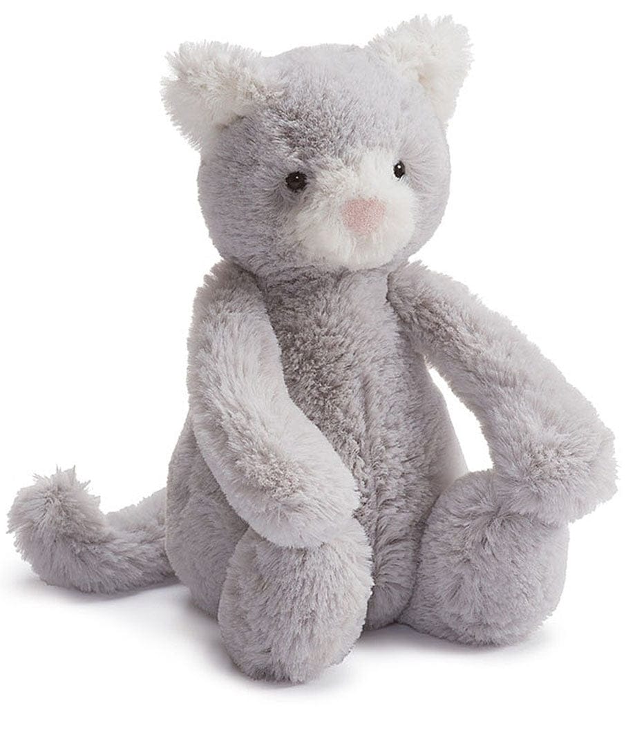 Jellycat Bashful Kitty Grey, 7"