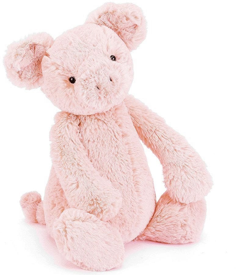 Jellycat Bashful Pig, 12" - BAS3PGN