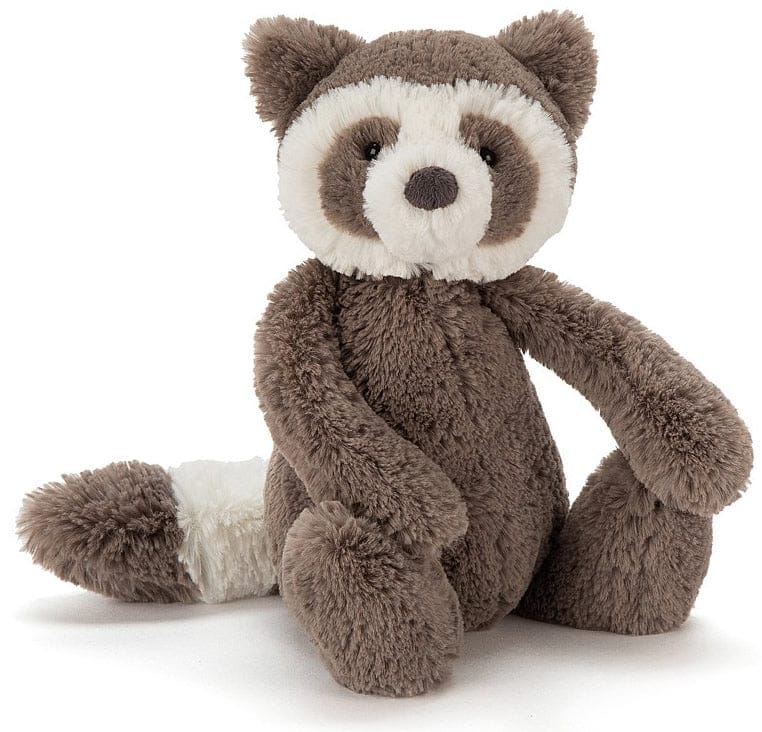 Jellycat Bashful Raccoon, 12"