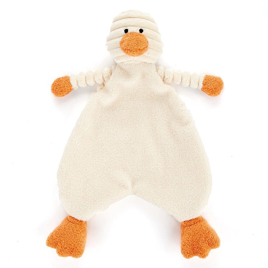 Jellycat Cordy Roy Baby Duckling Comforter, 9" - SRS4DK