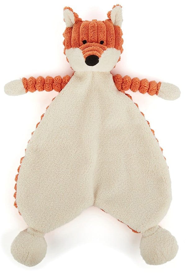 Jellycat Cordy Roy Baby Fox Comforter, 9" - SRS4FX