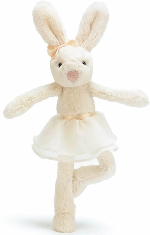 Jellycat Tutu Lulu Bunny in Cream, 9" - TUL6C