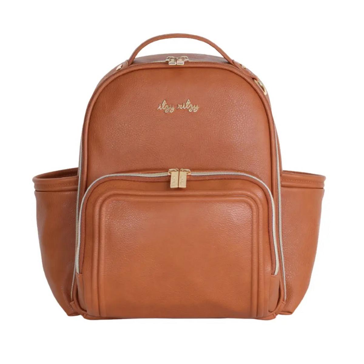Itzy Ritzy Itzy Mini Plus Backpack - Cognac - 101401589