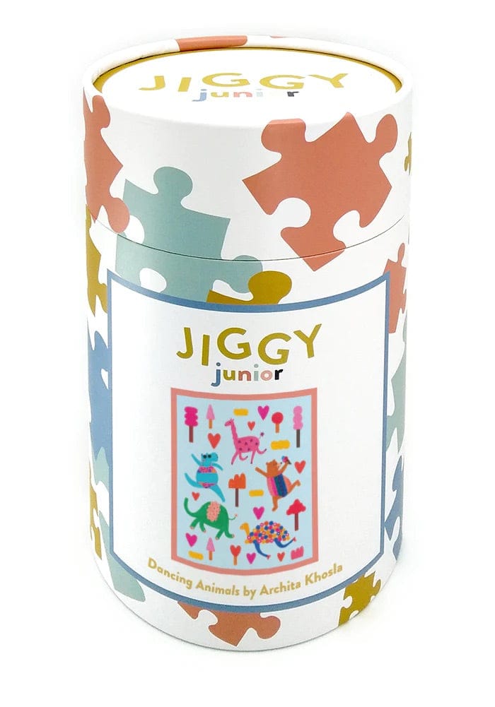 Jiggy Junior 100pc Puzzle - Dancing Animals by Archita Khosla - 100DA22