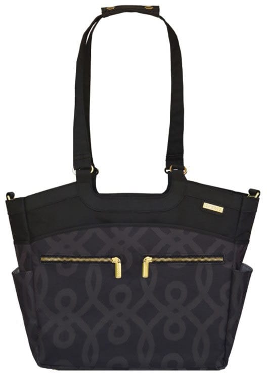 JJ Cole Camber Diaper Bag - Black & Gold - J00536