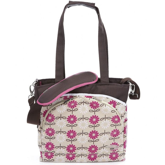 JJ Cole Mode Tote Bag - Pink Daisy - MMPD
