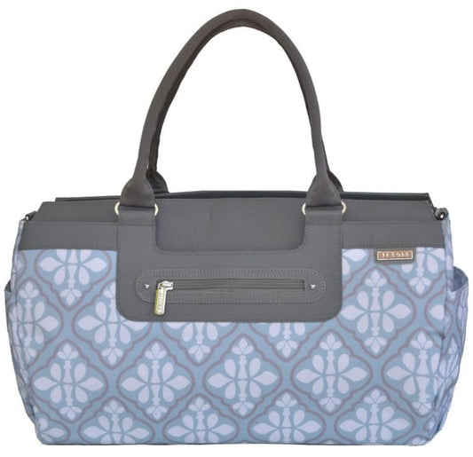 JJ Cole Parker Diaper Bag - Blue Iris